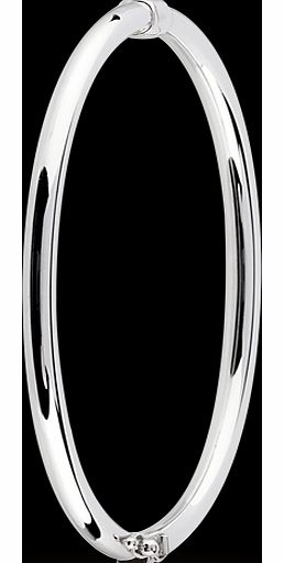 Goldsmiths Silver Hinged Bangle