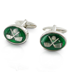 Golf Club Cufflinks