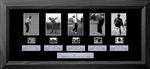 Golf Deluxe Sports Cell: 245mm x 540mm (approx). - black frame with black mount