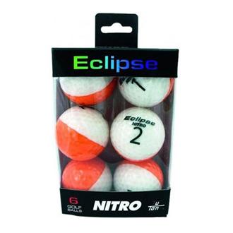 Golf Online Nitro Eclipse Golf Balls (6 Balls)