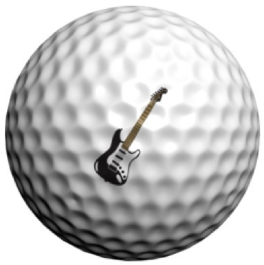 Golfdotz Ball Marker Electric Guitar