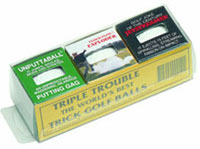 Golfers Club Triple Trouble Trick Golf Balls (pack of 3)