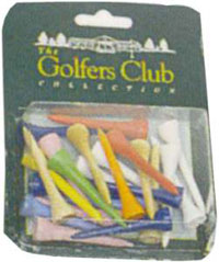 Golfers Club Wooden Tees