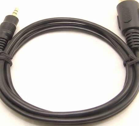 Goliton For KENWOOD CABLE 3.5MM iPOD MP3 CA-C2AX CA-C1AUX KCA-iP500