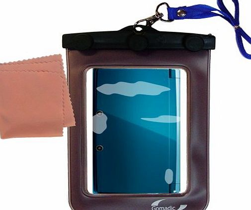 Gomadic underwater case for the Nintendo 3DS - weather and waterproof case safely protects against the elements