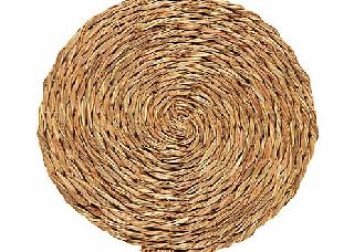 Gone Rural Woven Grass Coasters, Set of 4, Smoke