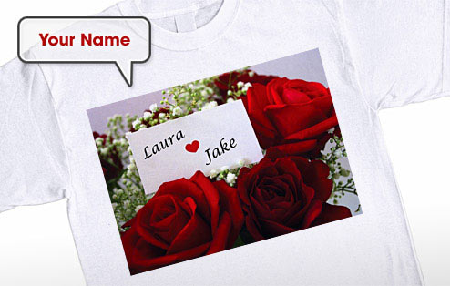 GoneDigging Card in Roses - Romantic T-Shirt