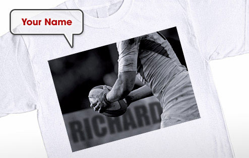 GoneDigging Classic Personalised Rugby T-Shirt