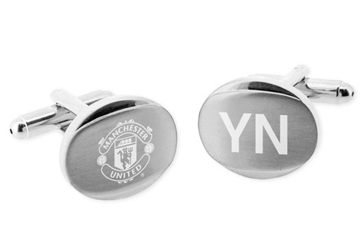 Engraved Man Utd Cufflinks