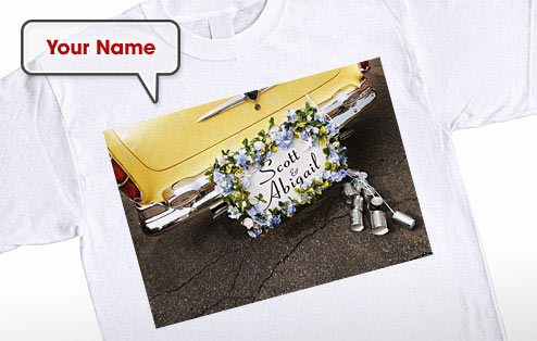 Just Married - Wedding T-Shirt
