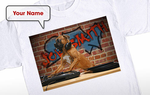 GoneDigging Music Dj Dog T-Shirt