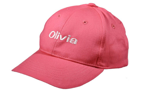 Personalised Baseball Cap - Pink