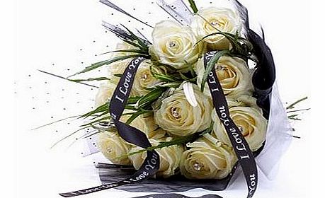 GoneDigging Personalised Diamante Avalanche Roses