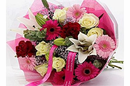 GoneDigging Personalised Lily Gift Bouquet