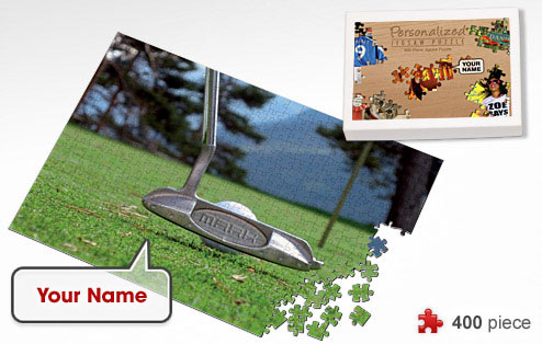 GoneDigging Personalised Putter Jigsaw