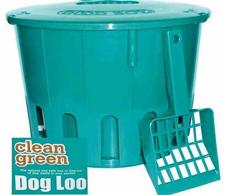 Clean Green Dog Loo and Scoop