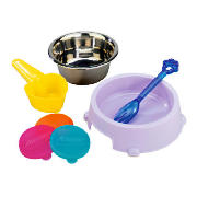 dog feeding set