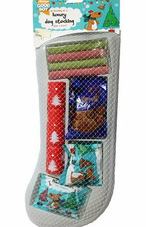 Good Boy Luxury Dog Christmas Stocking