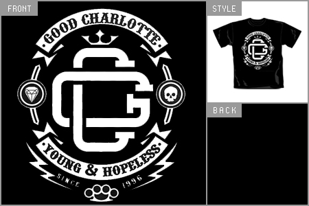 Good Charlotte (Crest) T-Shirt atm_GOOD10TSBCRE