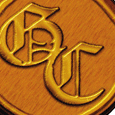 Good Charlotte Gold GC Button Badges
