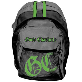 Good Charlotte Green / Grey Bag/Backpack