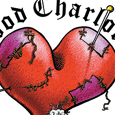 Good Charlotte Heart Button Badges