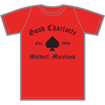 Good Charlotte Spades T-Shirt