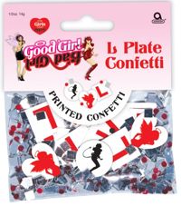 Good Girl / Bad Girl L-Plate Confetti