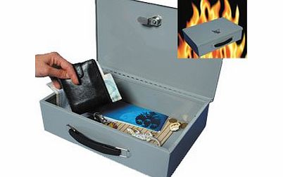 Good Ideas Fire Resistant Security Box / Safe (291) Keep important documents safe