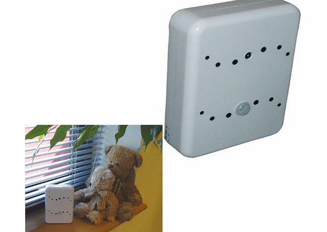 Motion Sensor Security Camera (932) Automatically photographs and records any movement in your home or garden.