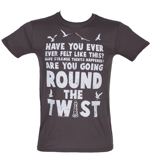 Good Times Tees Mens Round The Twist T-Shirt from Good