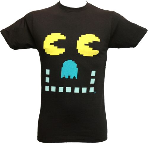 Goodie Two Sleeves Men` Digital Smile Pacman T-Shirt from Goodie Two Sleeves