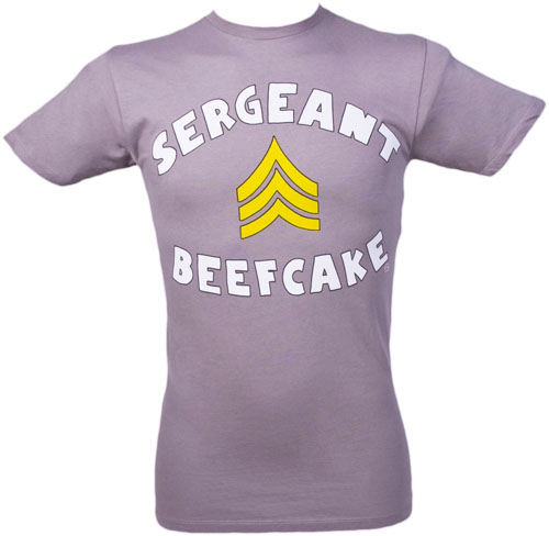 Goodie Two Sleeves Mens Seargeant Beefcake T-Shirt from Goodie