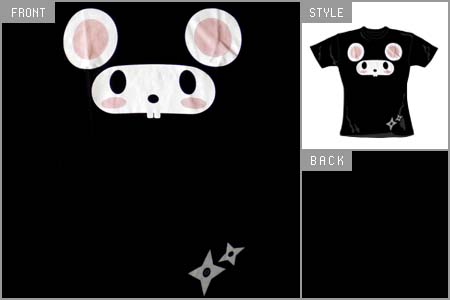 Goodie Two Sleeves (Ninja Mouse) Girls T-Shirt