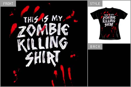 Goodie Two Sleeves (Zombie Killer) Girls T-Shirt