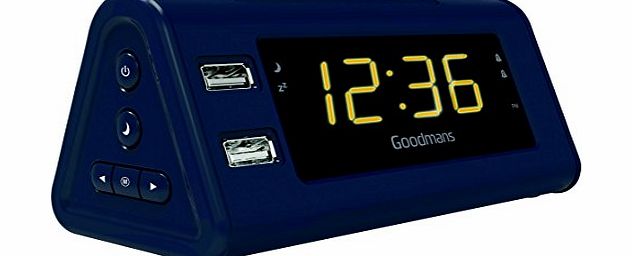 Goodmans GCRUSB03 Clock Radio