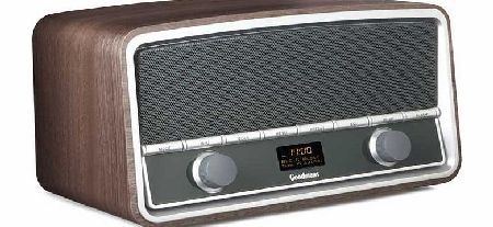 Goodmans Heritage DAB Stereo Radio with Bluetooth