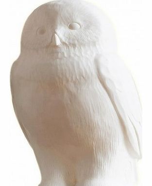 Goodnight Light Owl Lamp White `One size