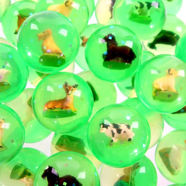3D Farm Animal in Bouncy Ball