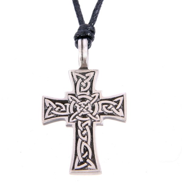 Goods Monkey Celtic Cross Pewter Pendant, Square