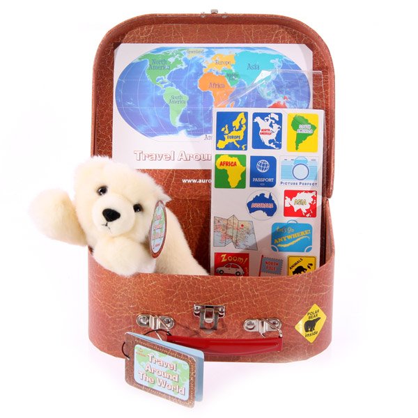 Polar Bear in Suitcase