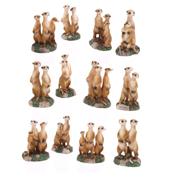 Goods Monkey Realistic Meerkat Figures