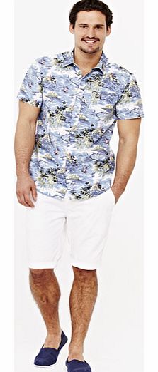 Goodsouls Mens Hawaiian Print Shirt