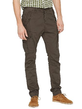 Goodsouls Mens Slim Cargo Trousers