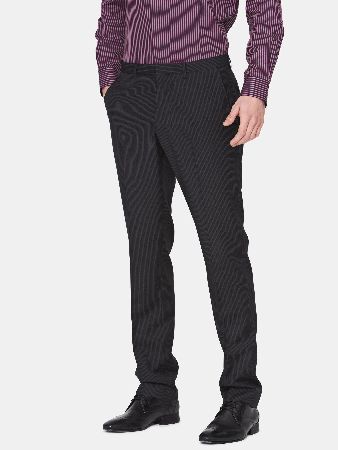 Goodsouls Slim Flat Front Suit Trousers