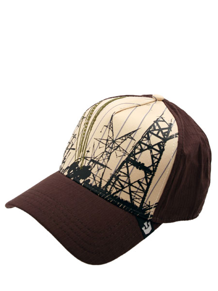 Brown/Tan Zapp Baseball Cap
