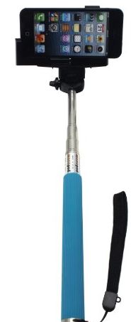Gopromate TM) Extendable Selfie Handheld Stick Monopod Pod for iPhone 4/4S/5/5S, Samsung S3/S4, camera with 1/