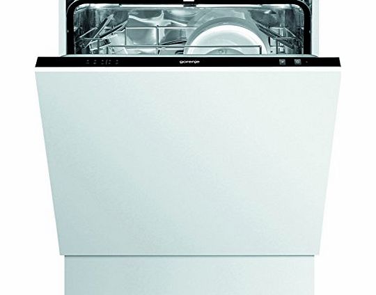 Gorenje GV60110 60cm Integrated Dishwasher in White