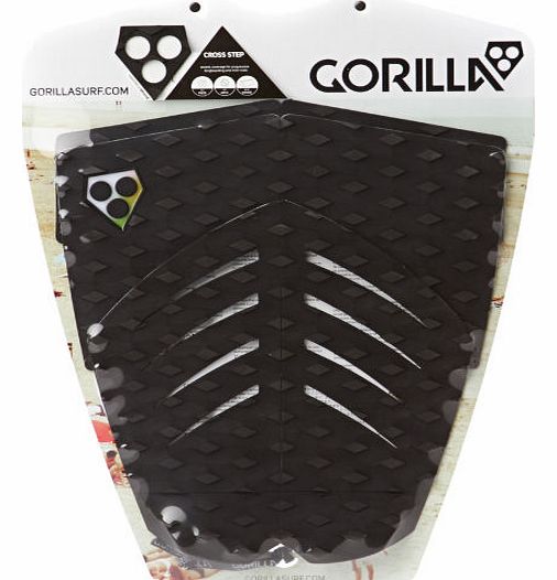 Gorilla Cross Step Grip Pad - Black