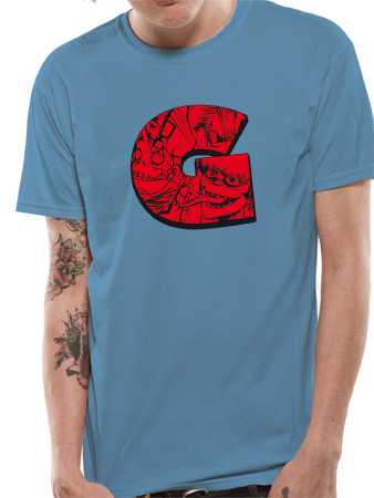 Gorillaz (Big G) T-shirt cid_8466TSCP